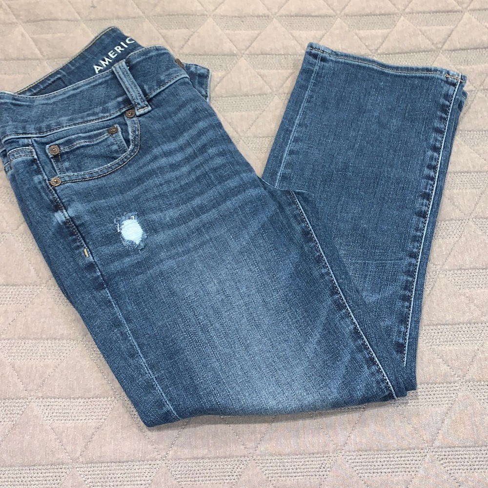 American Eagle Outfitters Women's Distressed Denim Jeans